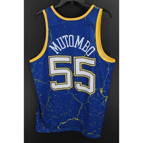 Mitchell & Ness Denver Nuggets Mutumbo Jersey Mens Large Retro Graphic Adult - Picture 5 of 9